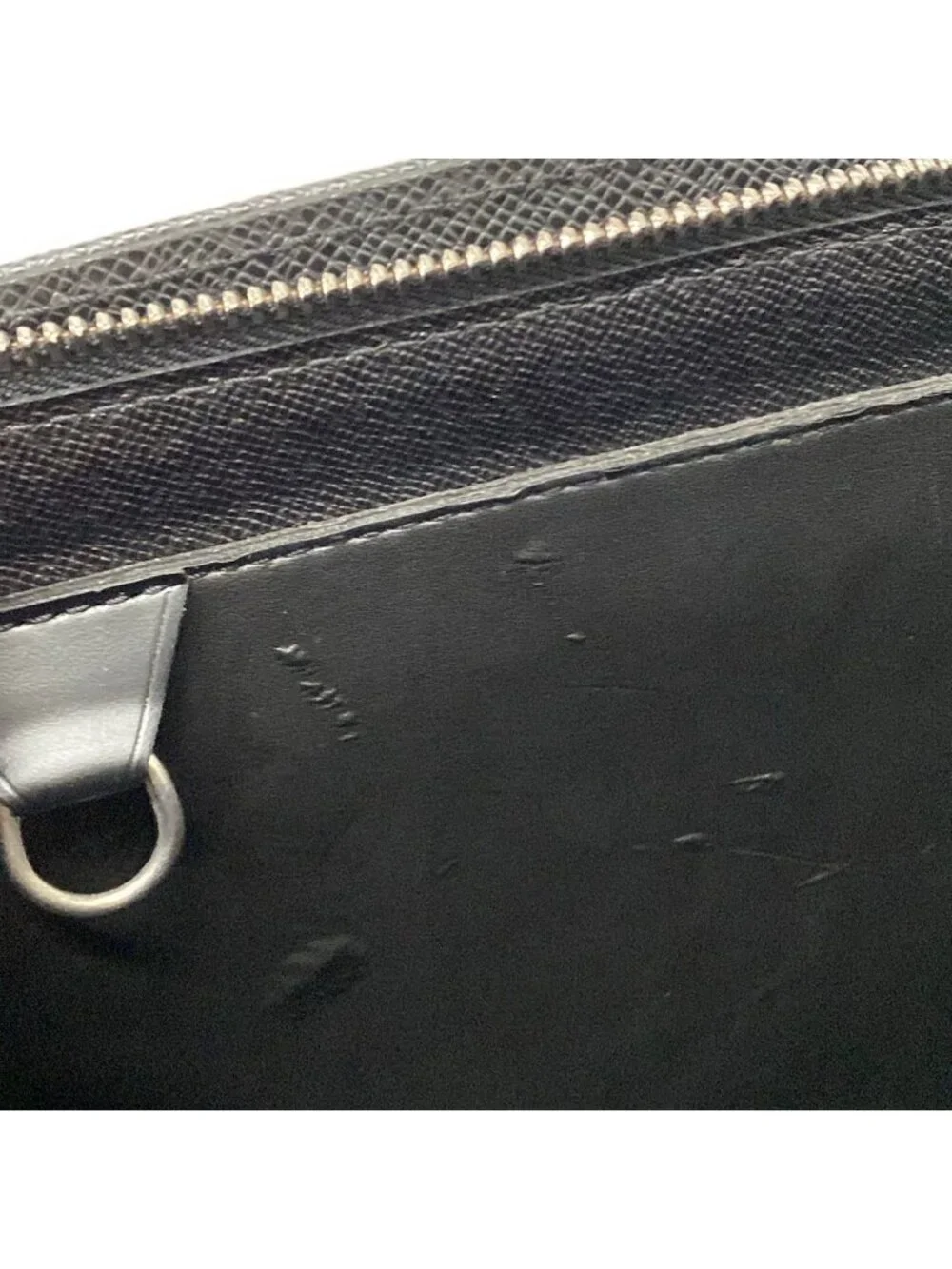 Louis Vuitton Business Bag Taiga Porte de Guman Rosan Ardoise Leather